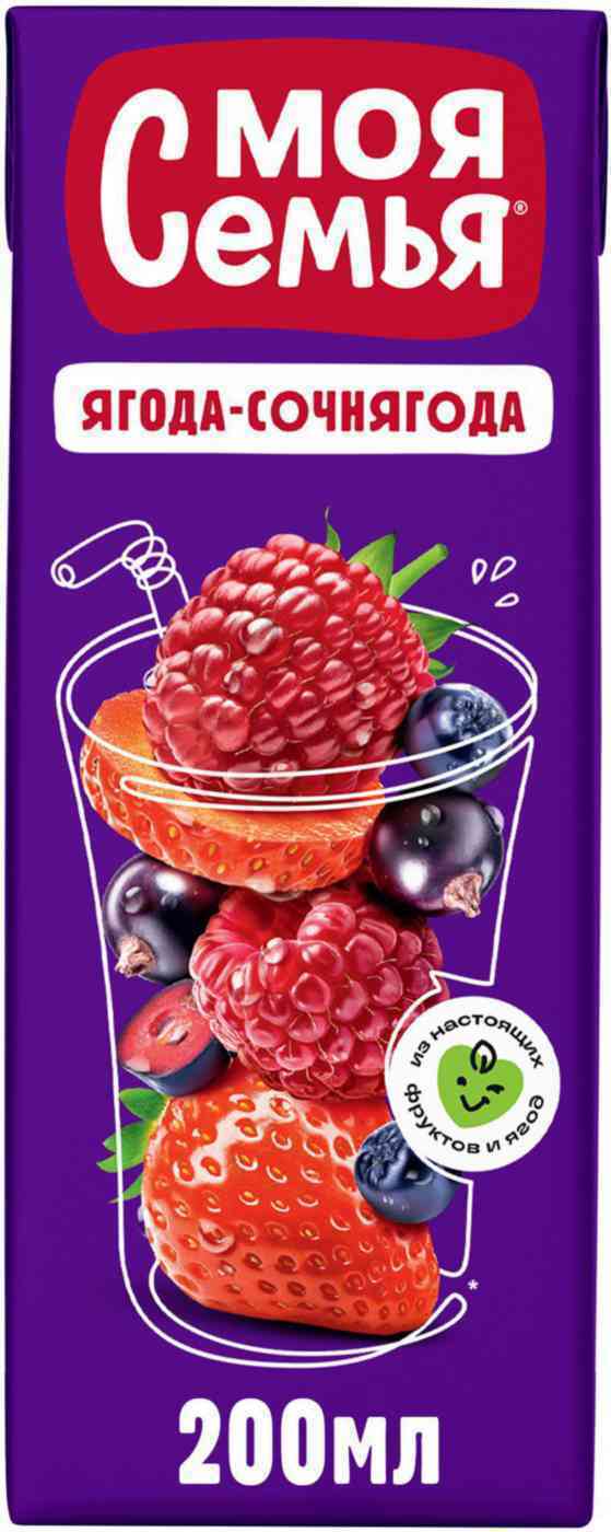 Сок Моя семья 0,2л